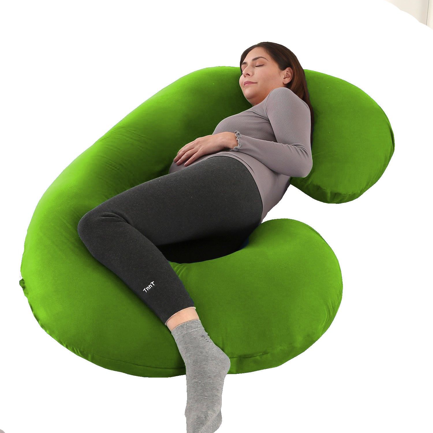 texlux Microfibre Solid Pregnancy Pillow Pack of 1-picture-11