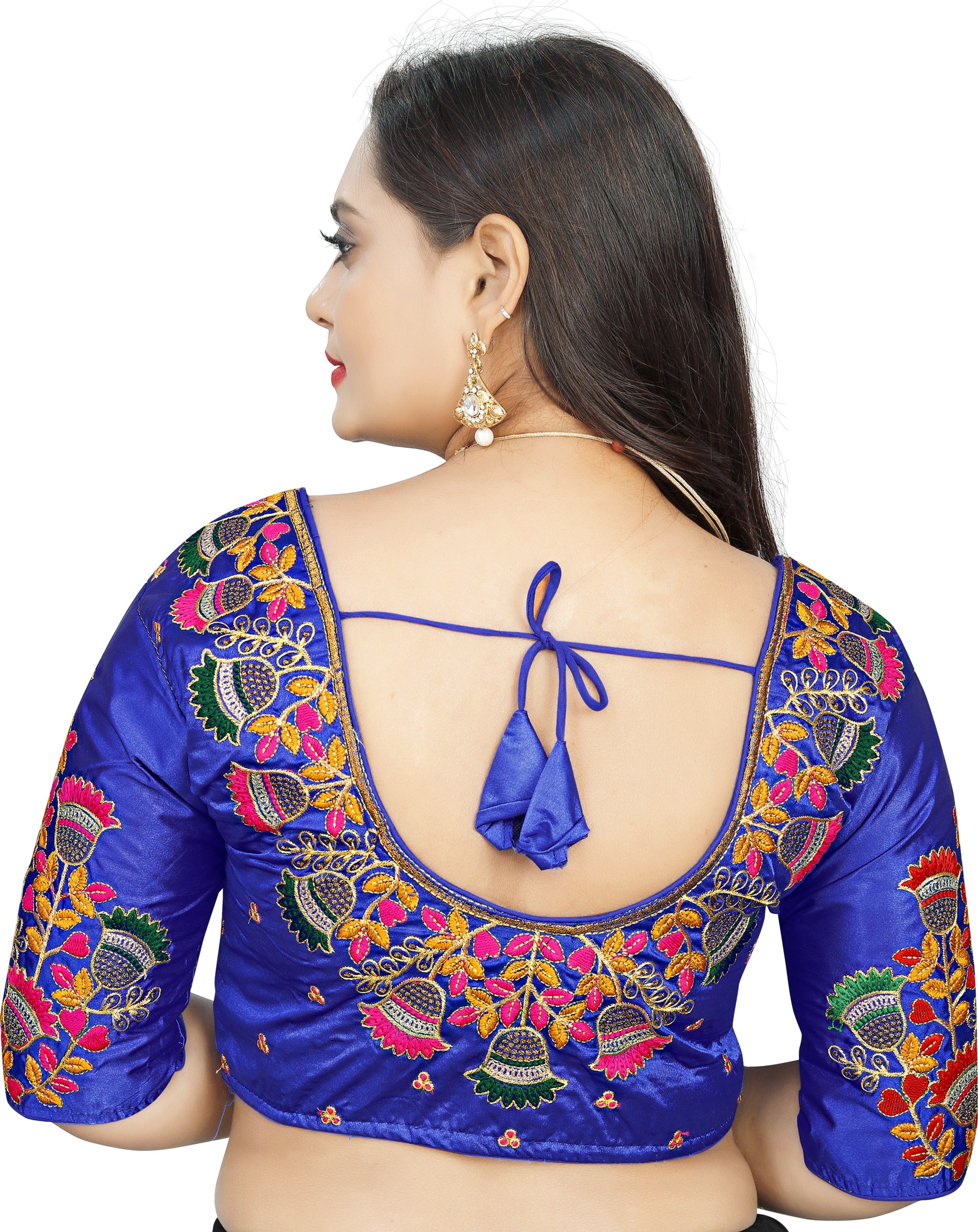 Sweetheart Neck Women Blouse-image-38