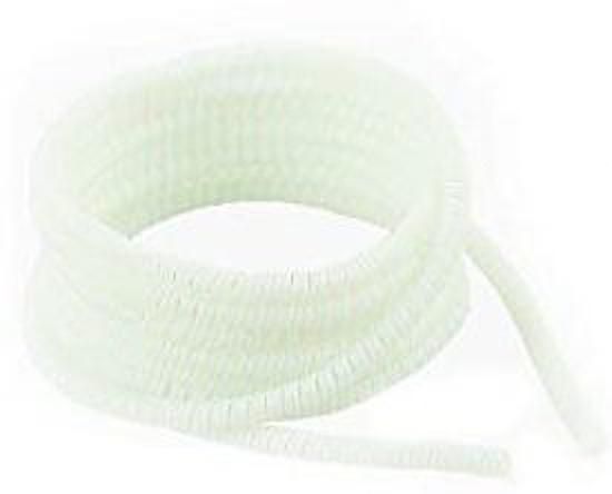 3eiye`s Spiral (2 Pcs) 1 Meters Each-Full Size Cable Charger White Cable Protector-image-38