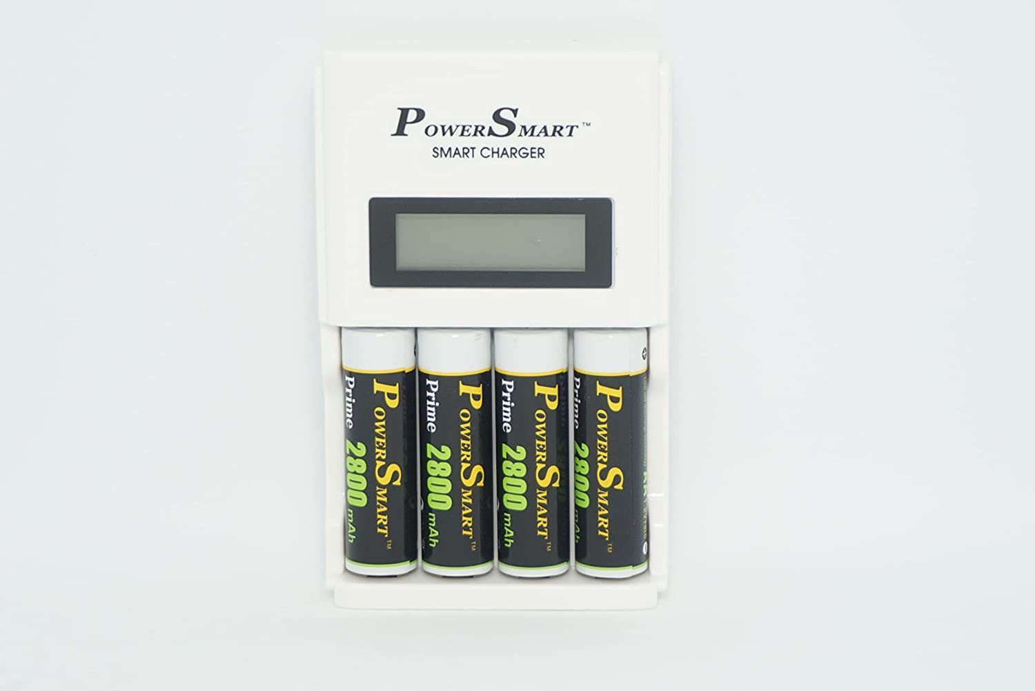 Power Smart PS 451 Charger for AA & AAA with 4x2800mah Batteries with LCD Display Camera Battery Charger-image-26