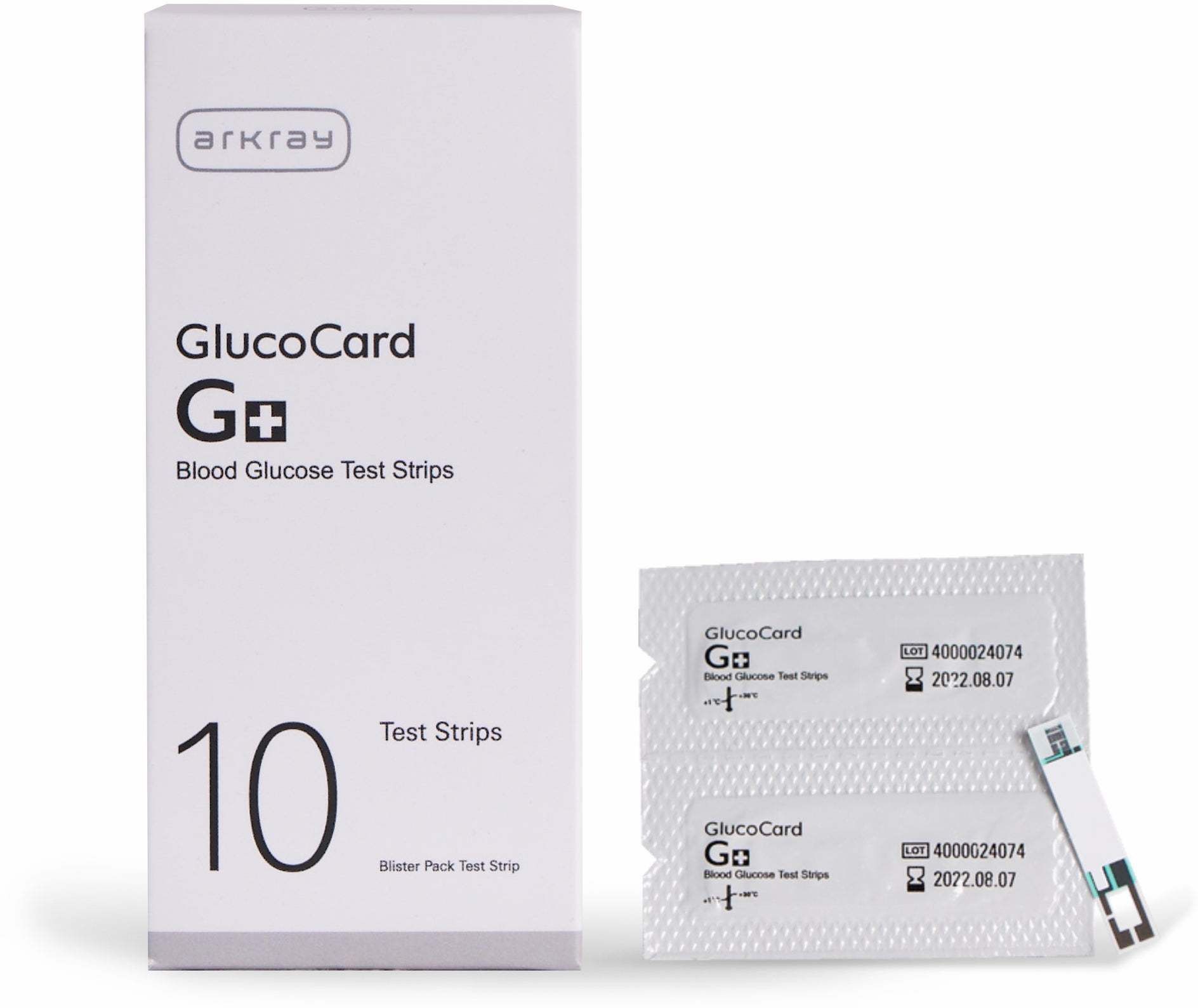 Arkray G+ 10 Glucometer Strips-picture-17