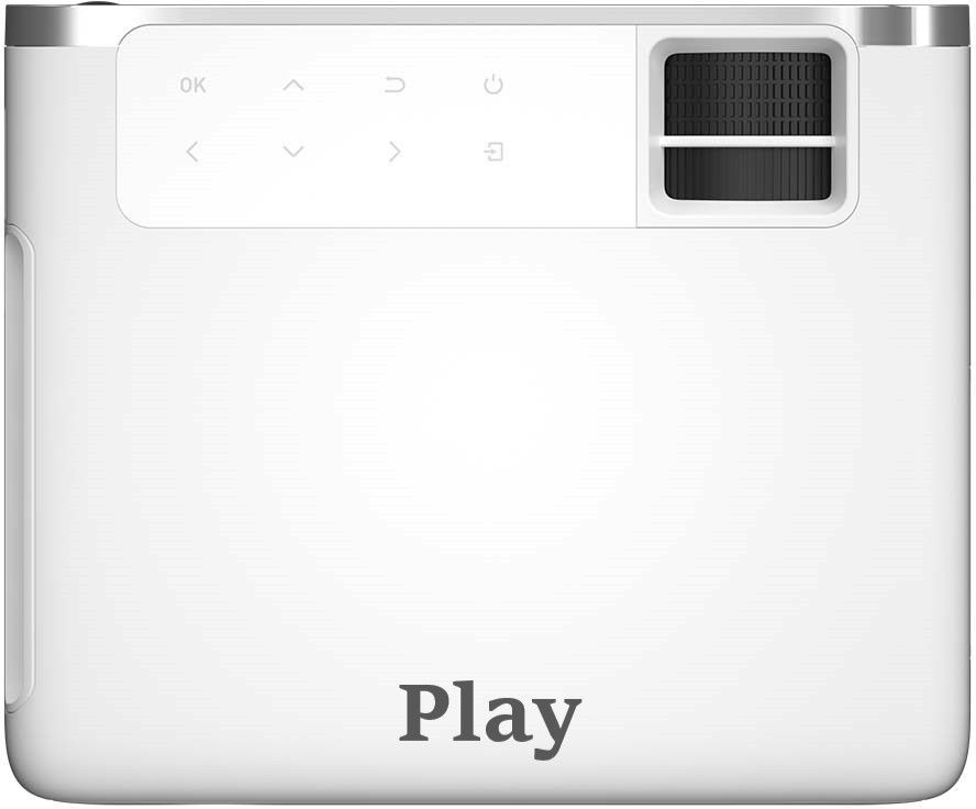 PLAY High Native 1280*800 resolution professional Led Android Home Theatre (White) (5500 lm) Portable Projector-image-35