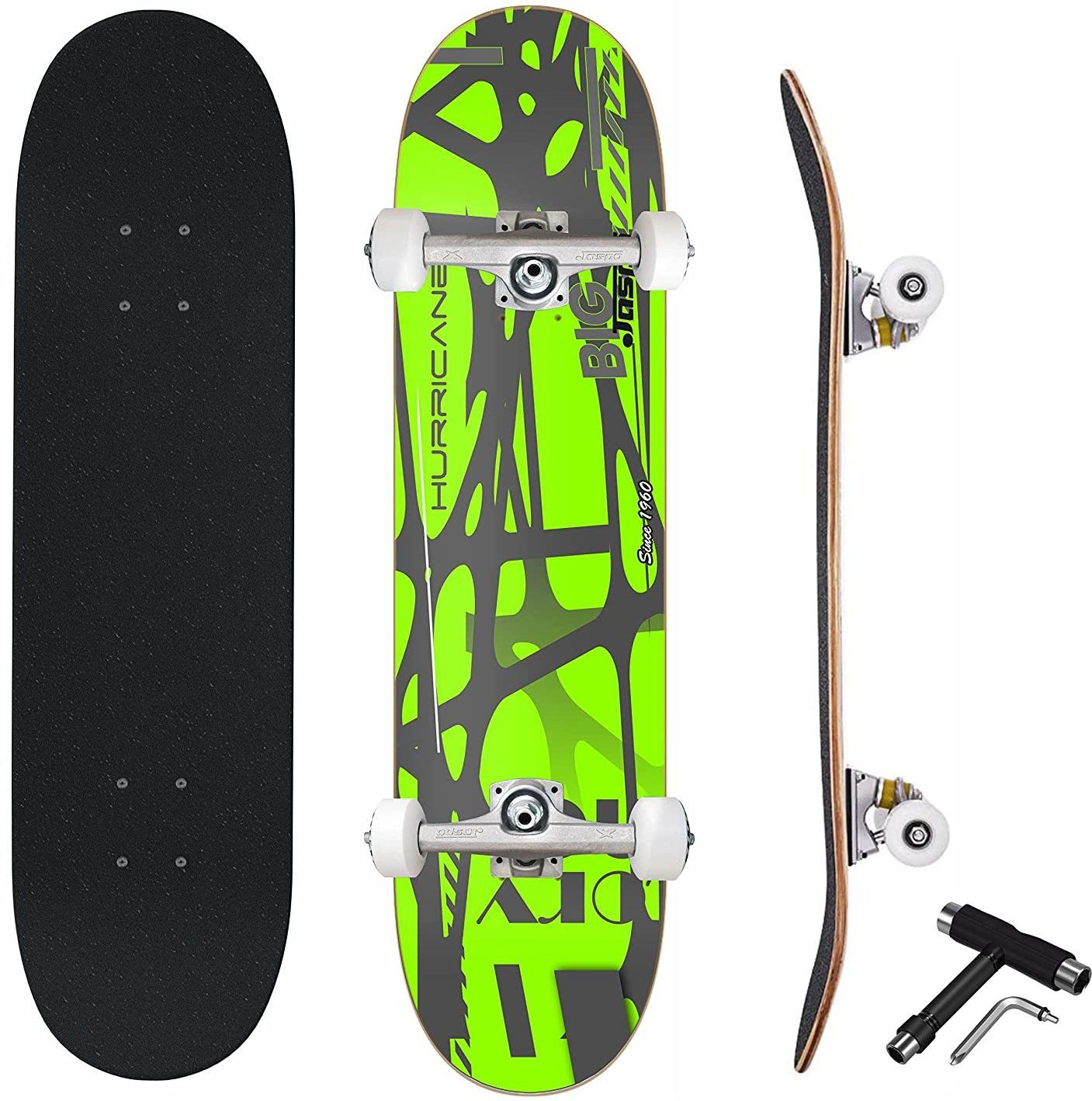 jaspo Big Bang 7 Layer Skateboard (31”X8”) (Suitable for Age Group Above 8 Years) 31 inch x 8 inch Skateboard-picture-28