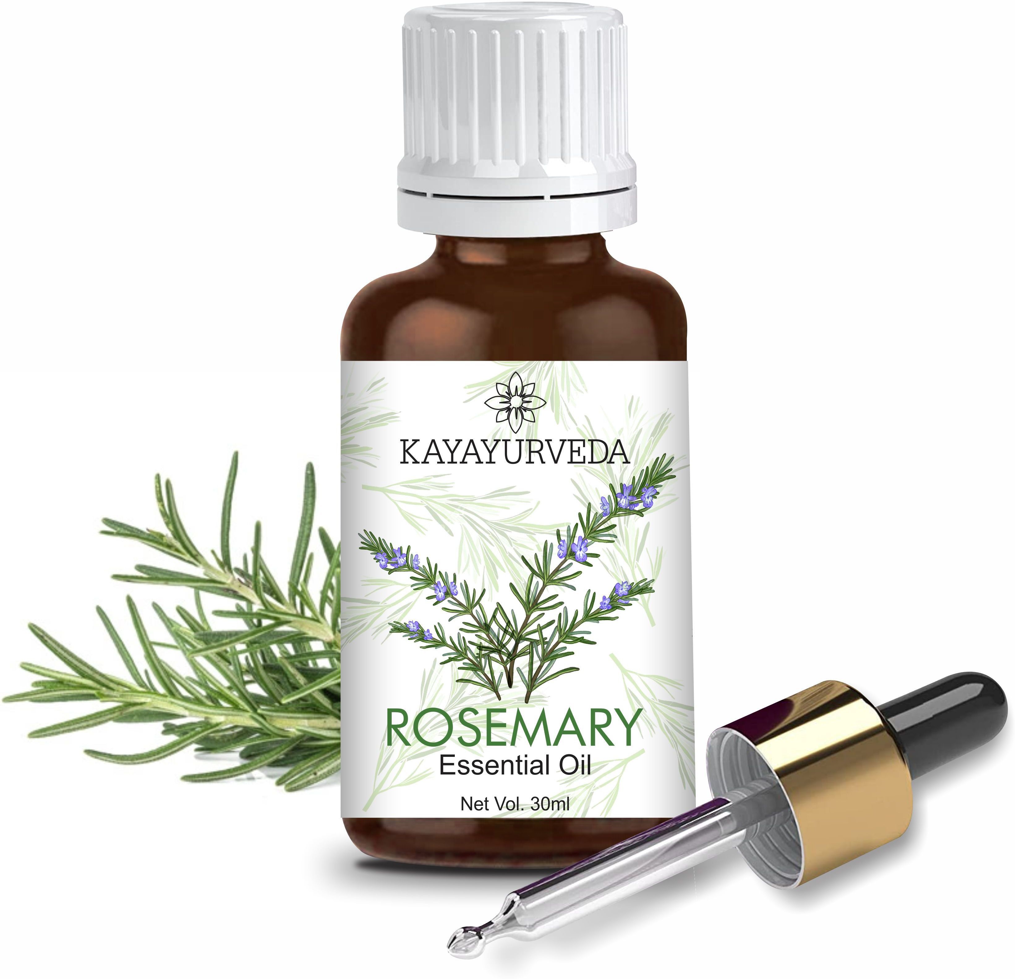 kayayurveda Rosemary Essential Oil - 100% Pure Therapeutic Grade Rosemary Oil-picture-11
