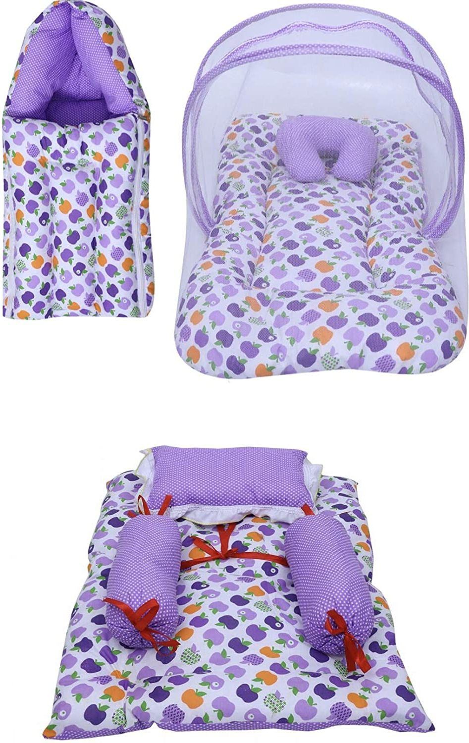 Cotton Baby Bed Sized Bedding Set