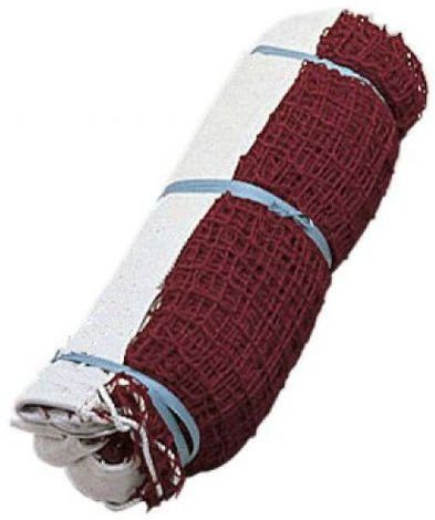 Nylon Badminton Practice Net - Thick & Strong Mesh Brown Badminton Net-image-4
