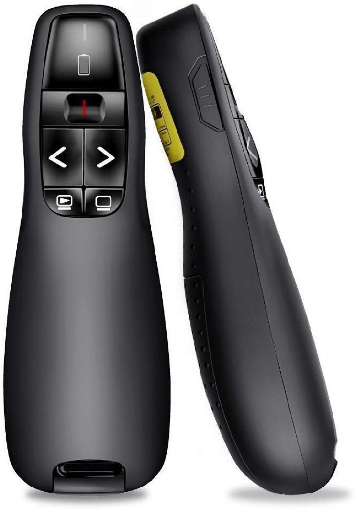 Jihaan Wireless Laser Presenter Laser Wireless Presenter(Black) Presenter