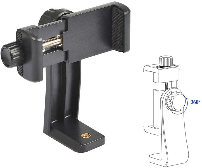 PULTO Selfie Stick Clip Holder Mount Attachment Mobile Clip Stand Tripod Mount Adapter Mobile Holder-picture-27