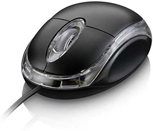 Elderbuy Wired USB Mouse Wired Ambidextrous Optical Mouse-image-39