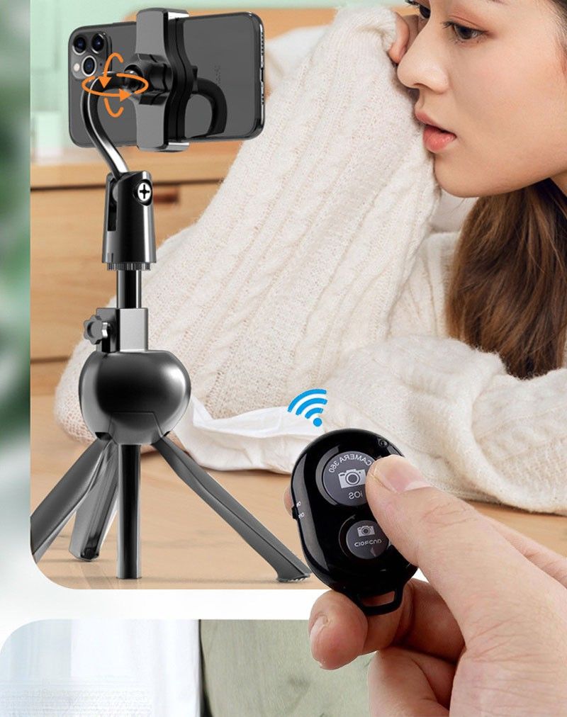 PULTO Tripod Mobile Stand +Bluetooth Selfie Shutter Remote Multi-Use Selfie Stick Tripod, Monopod, Monopod Kit, Tripod Ball Head, Tripod Bracket, Tripod Clamp, Tripod Kit-image-28