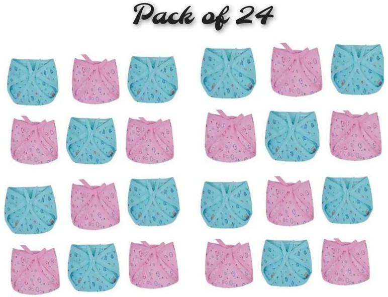 meeowmee Double layer printed baby triangle shape langot/ nappies/ for new born baby image 1