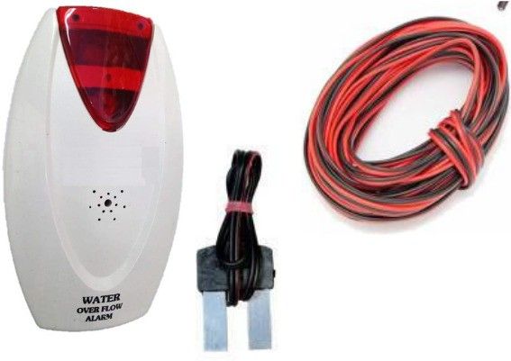 KRISHNA Water Tank Overflow Alarm & 15mtr Connecting Wire with Sensor Wired Sensor Security System-picture-39
