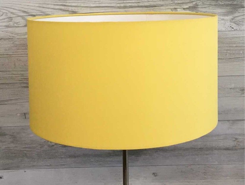 falcon traders 12" Yellow Lamp Shade Cotton FT005 Table Lamps Lamp Shade-picture-44