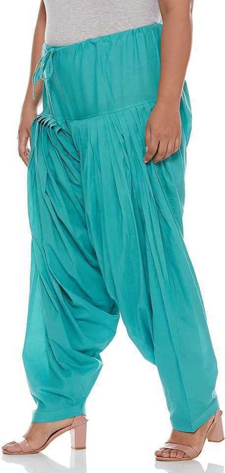 nezup Pure Cotton Solid Women ["Light Blue"] Salwar-picture-10