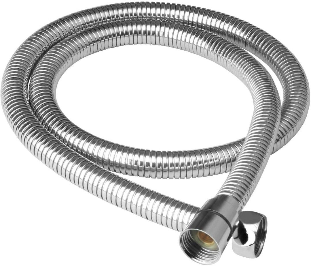 QuickSon Stainless Steel Flexible Tube Shower Hose Health Faucet Pipe (1 Meter, Chrome) Health Faucet-picture-20