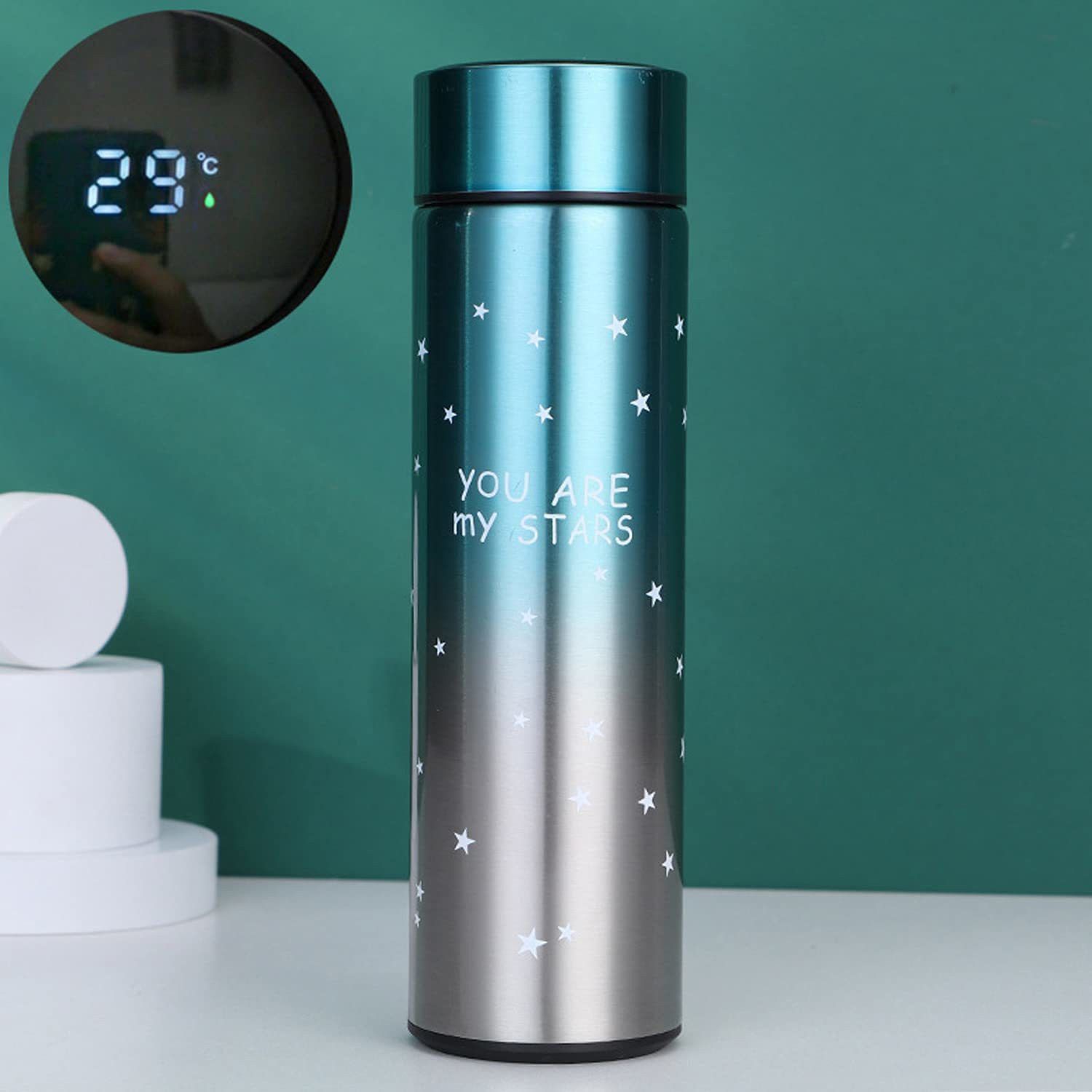 oneexport Double Wall Insulated Stainless Steel Hot & Cold Vacuum Flask Bottle 500 ml Bottle-picture-18