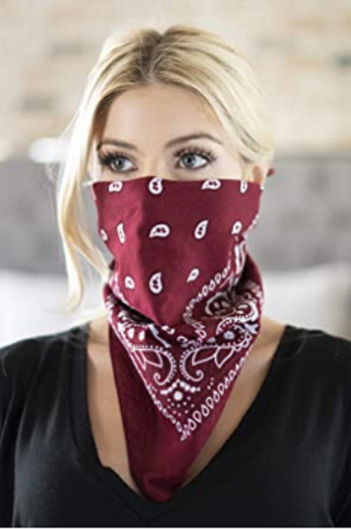 CozyFox PERFECT FOR ANY EVENT: Our Handkerchief in bulk are perfect for multiple usages. ["Maroon"] Handkerchief-picture-27