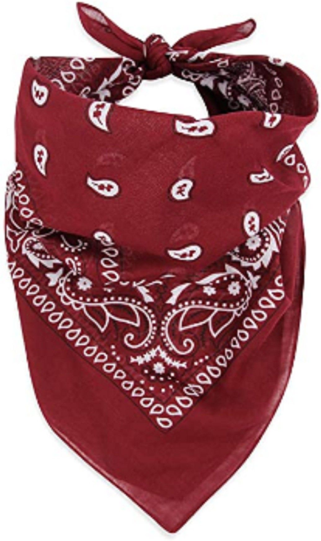 CozyFox MAROON- Unisex Bandana For All Ages ["Maroon"] Handkerchief-image-40
