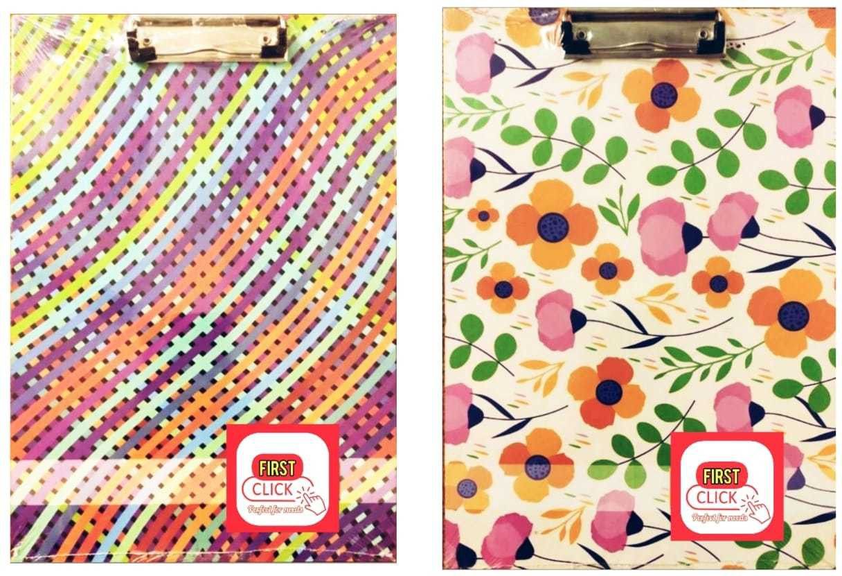 Clip Board Exam Pad Size : 23.5 x 35 cm Set of 2 Pcs-image-0