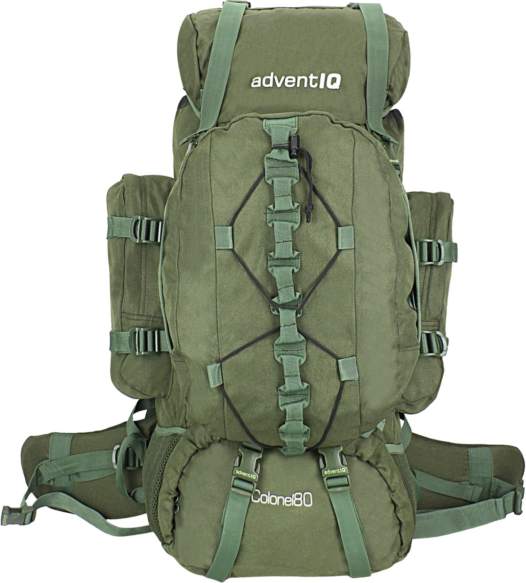 BNP RS 04 Military Olive Rucksack + Raincover Rucksack - 80 L-image-47