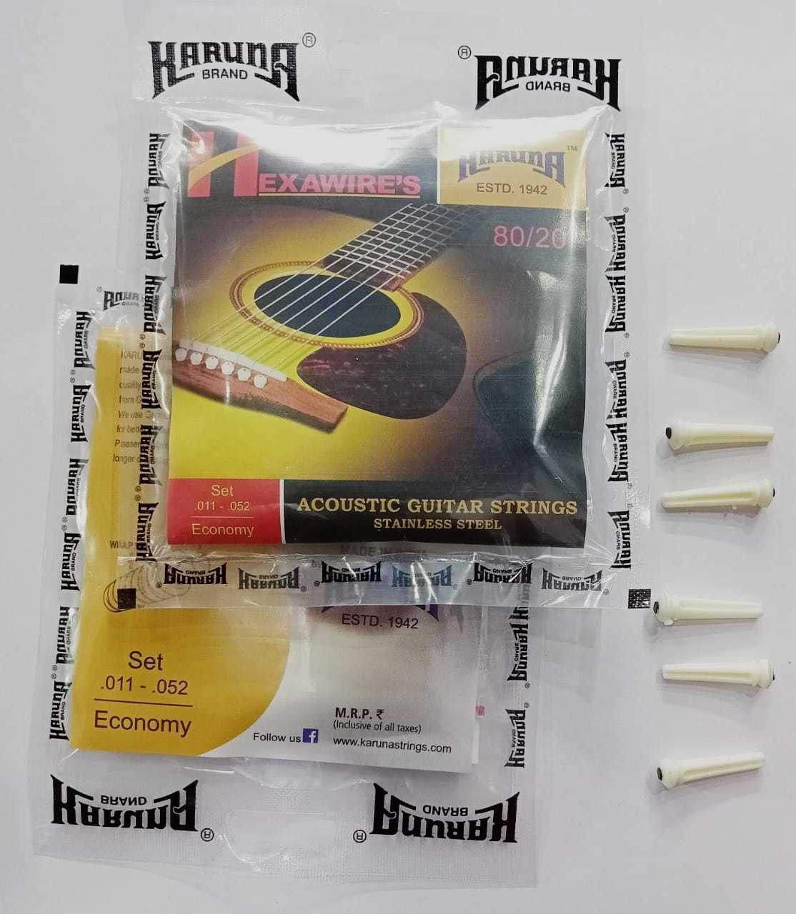karuna Acoustic ACOUSTIC STRING KARUUNA SIX STRING HOLDERR Guitar String-picture-14
