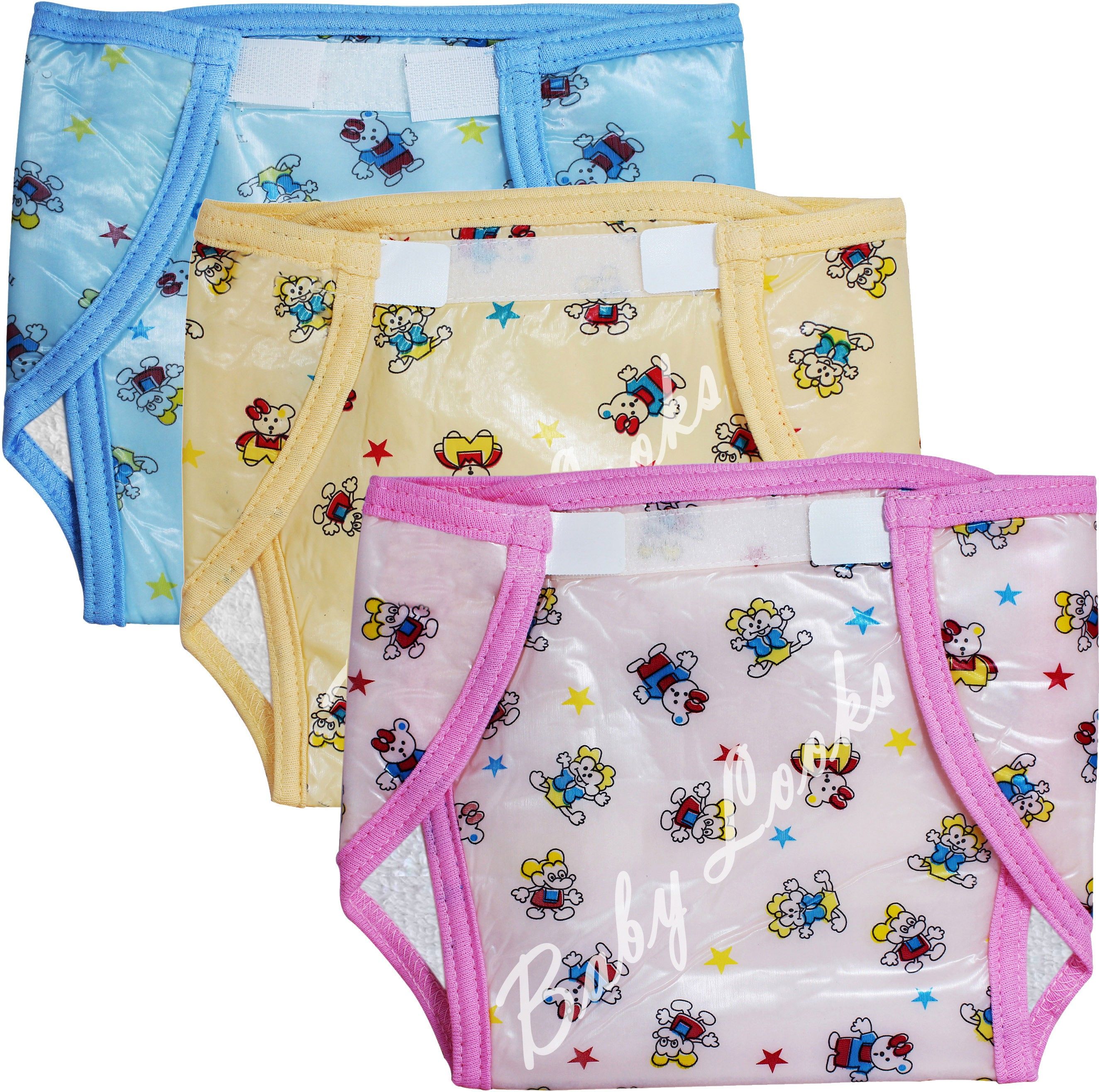 PVC (Plastic) Diaper Reusable Waterproof Potti Training Baby Nappy For 3-6 Month-image-35