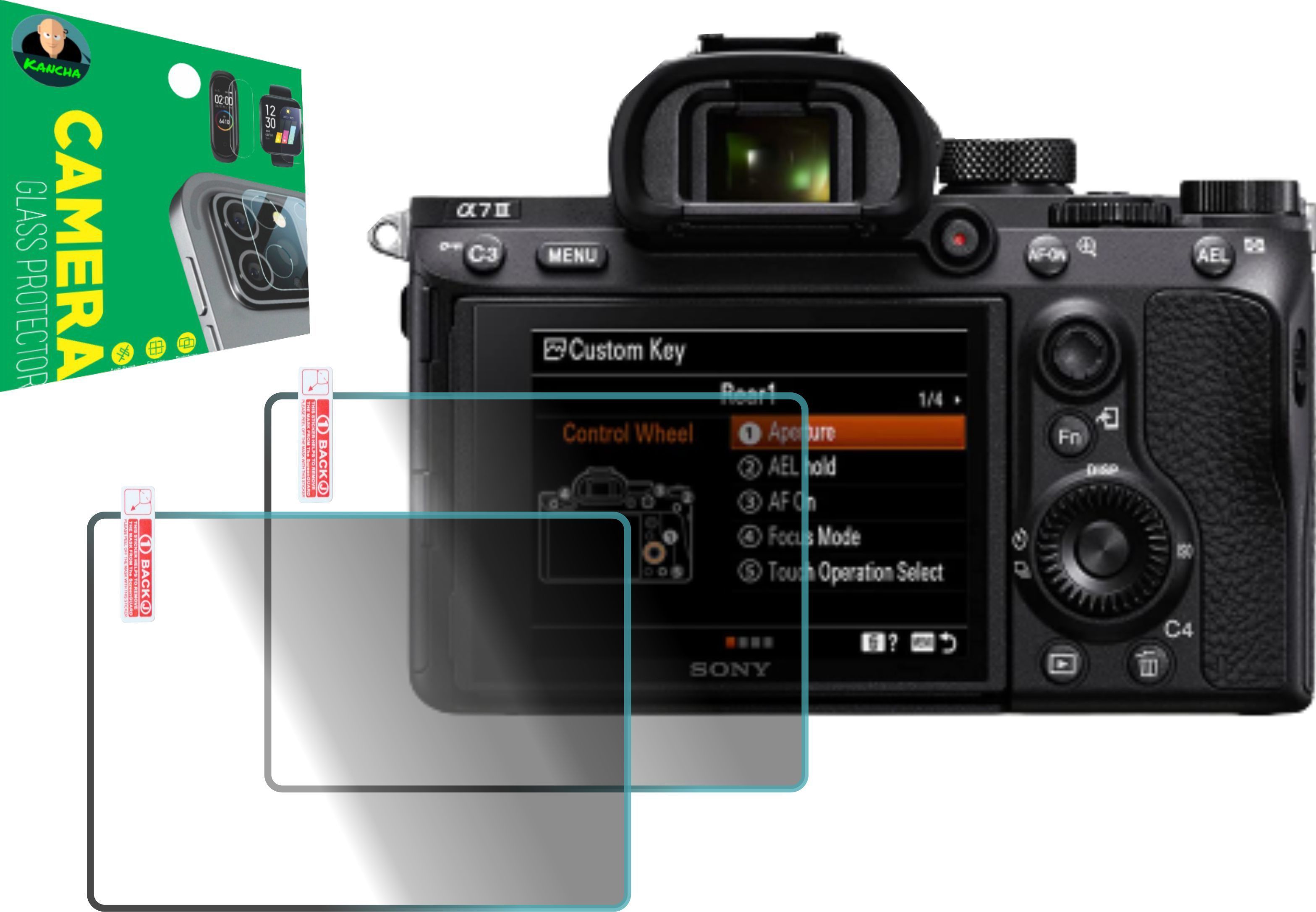 KANCHA Screen Guard for SONY Alpha ILCE- 7M3K Full Frame 24.2 MP Mirrorless Digital SLR Camera-picture-32