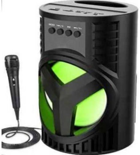 ROAR LEO_681G_LZ 4103||WS-03|| Karaoke Speaker With Mic compatiable With smartphones 15 W Bluetooth PA Speaker-image-40