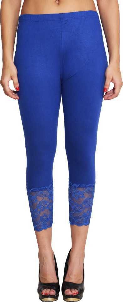 Women Blue Capri-image-46