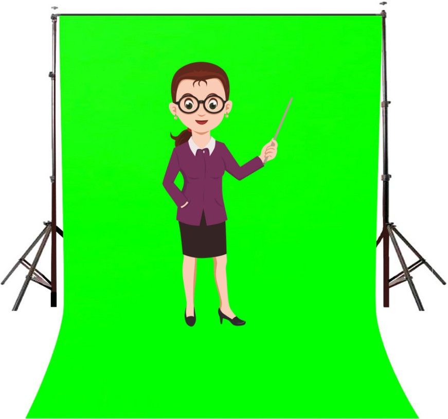 FAMILIT 4X8 FEET Green Screen Background Backdrop for Indoor-Outdoor Photo Videos Reflector