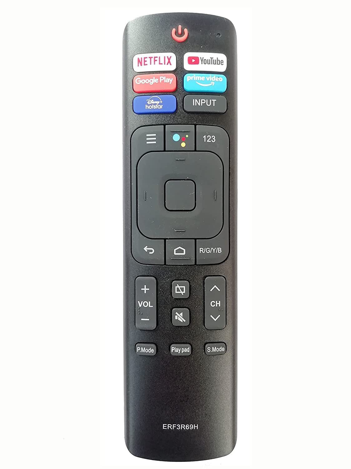 BhalTech ERF3R69H LED LCD Smart TV Universal Compatible for LED LCD Hisense Remote Controller image 1