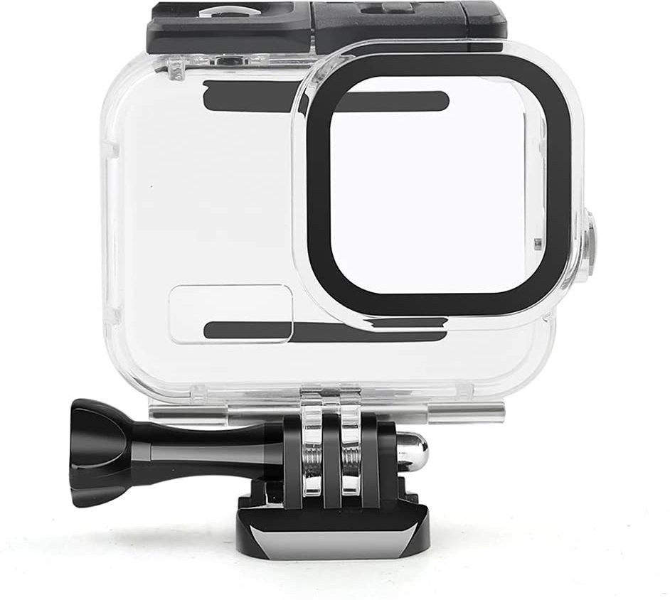 quikprof Waterproof Case Diving Protective Housing Shell 50m for GoPro Hero 9 Camera Housing-image-0