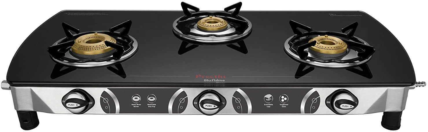 preethi Blu Flame Blaze Glass Manual Gas Stove-picture-36