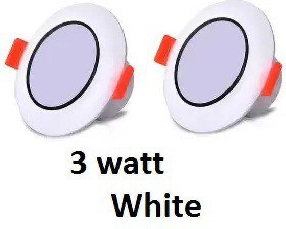 3 Watt White Deep Junction Box Ceiling light / Downlight 2 Pcs Recessed Ceiling Lamp-image-30