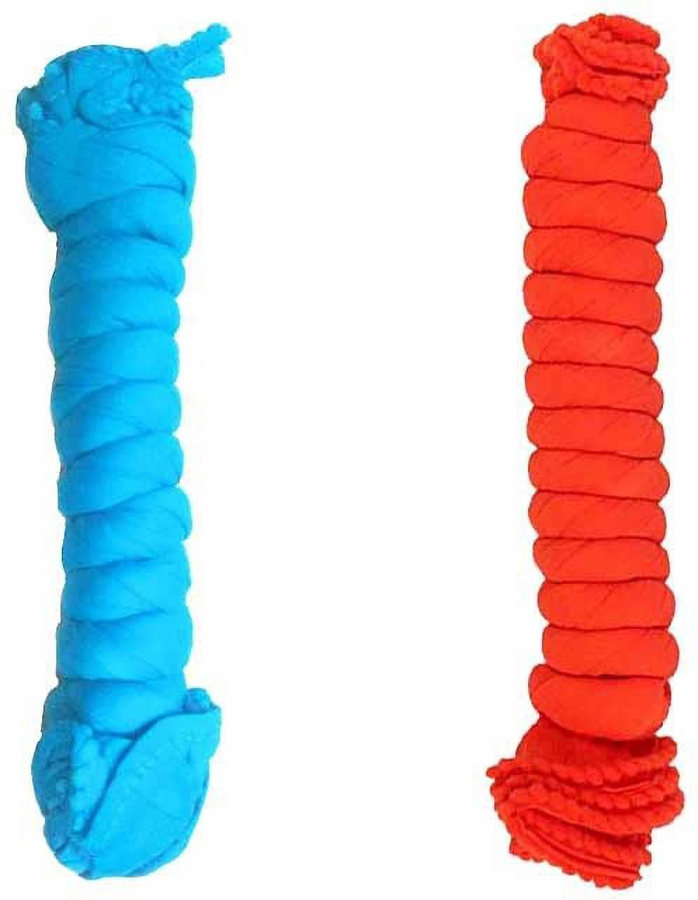 Cotton Blend Solid Orange, Light Blue Men Dupatta-image-9