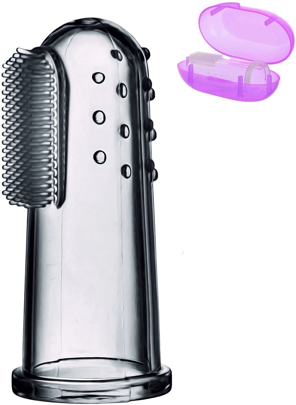 Baby Finger Toothbrush With Storage Case Teether-image-40