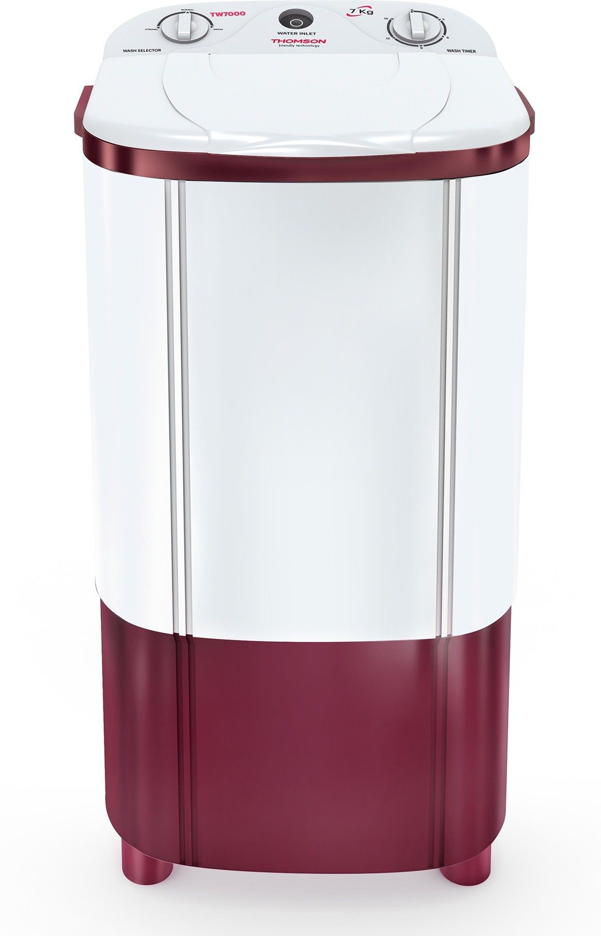 7 kg Washer only Red, White-image-47