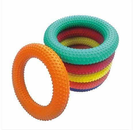 hackerx Dotted Rubber Tennikoit Ring (Pack of 6 ) Rubber Tennikoit Ring-picture-42