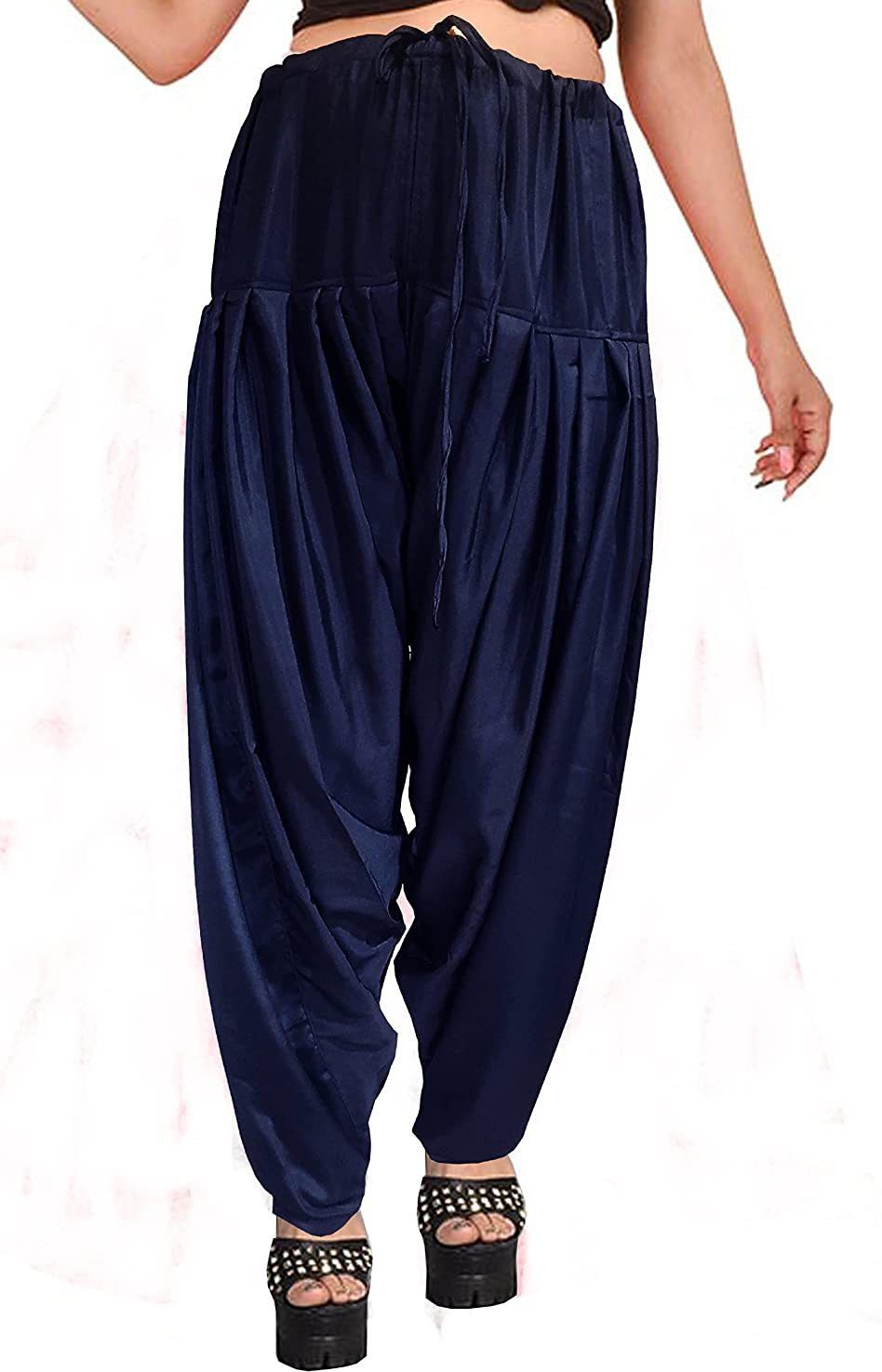 prajjwal Pure Cotton Solid Women ["Blue"] Salwar-picture-25
