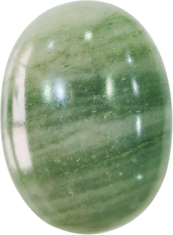 Green Aventurine Oval Palm Stone Crystal Aventurine Large Crystal Palm Stone Polished Oval Crystal Pebbles-image-5