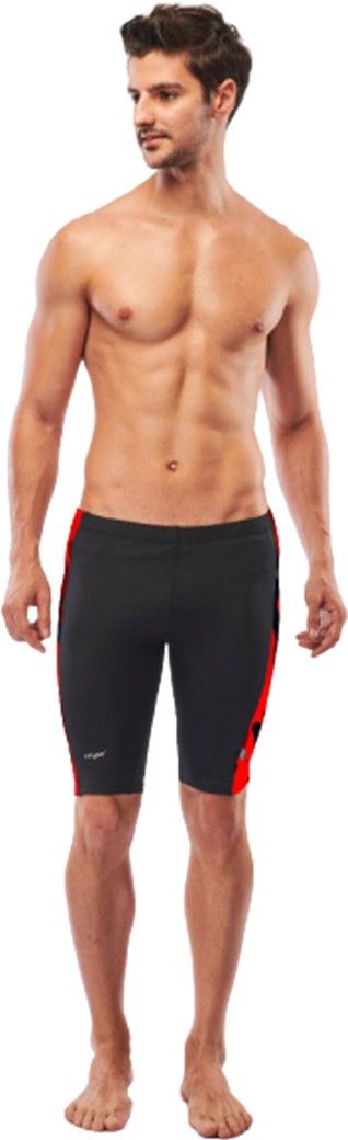 aashray Jammer-Camo Solid Men Swim Bottom Red Swimsuit-picture-14