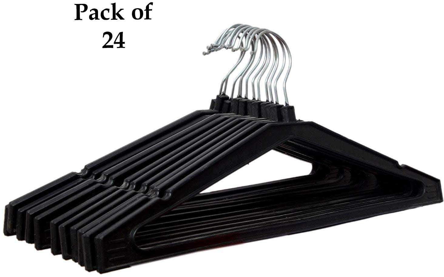 aaron inc High Quality Plastic Hanger Plastic Dress Pack of 24 Hangers For Dress-picture-17