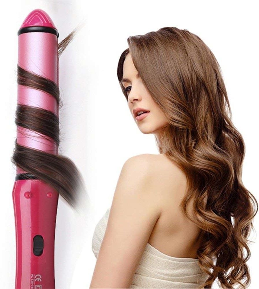 mega store youthfull 2 in 1 2 in 1 Essential Pink Combo Beauty Set Hair Straightener and Curler for Women Hair Straightener-image-8