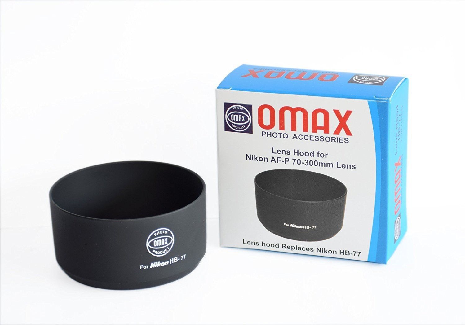 OMAX hood for nikkor af-p dx 70-300mm f/4.5-6.3g ed vrLens Hood-picture-43