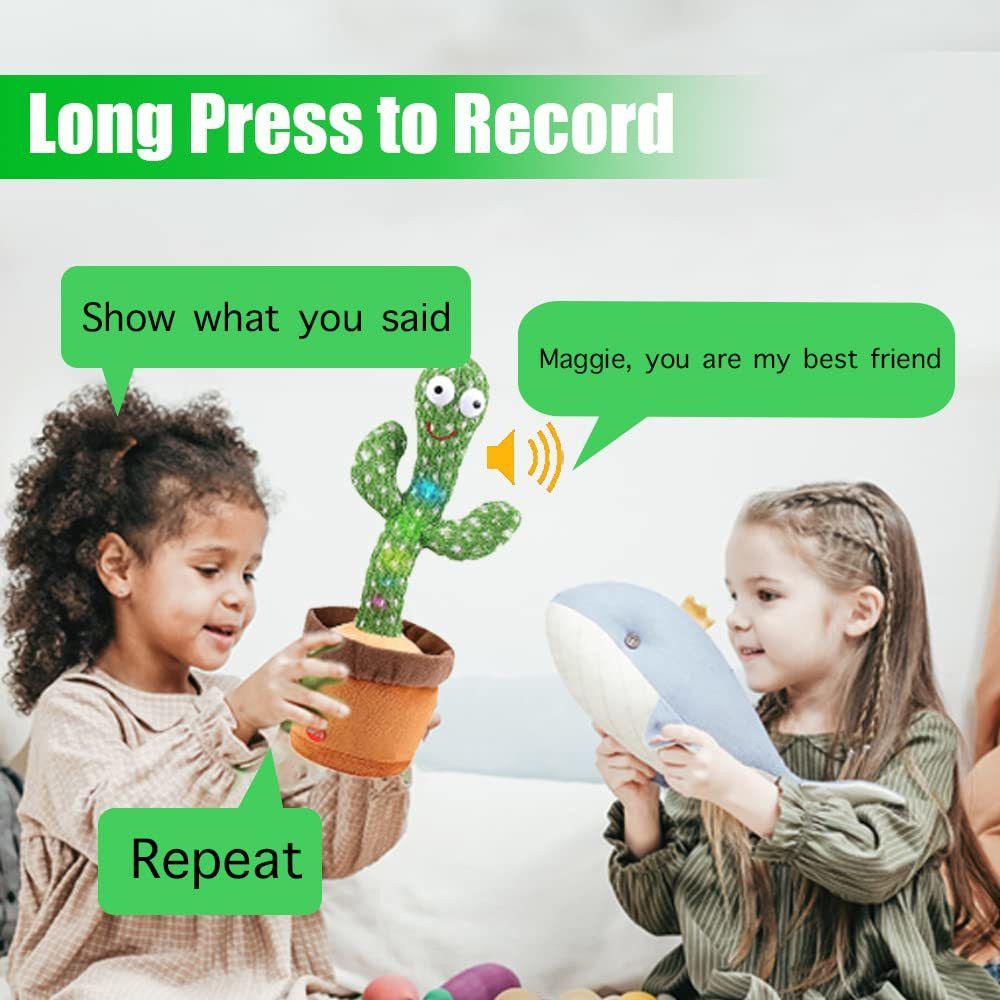 saleoff Dancing Talking Cactus Plush Toy, Wriggle, Singing, Repeats What You Say-636-picture-24
