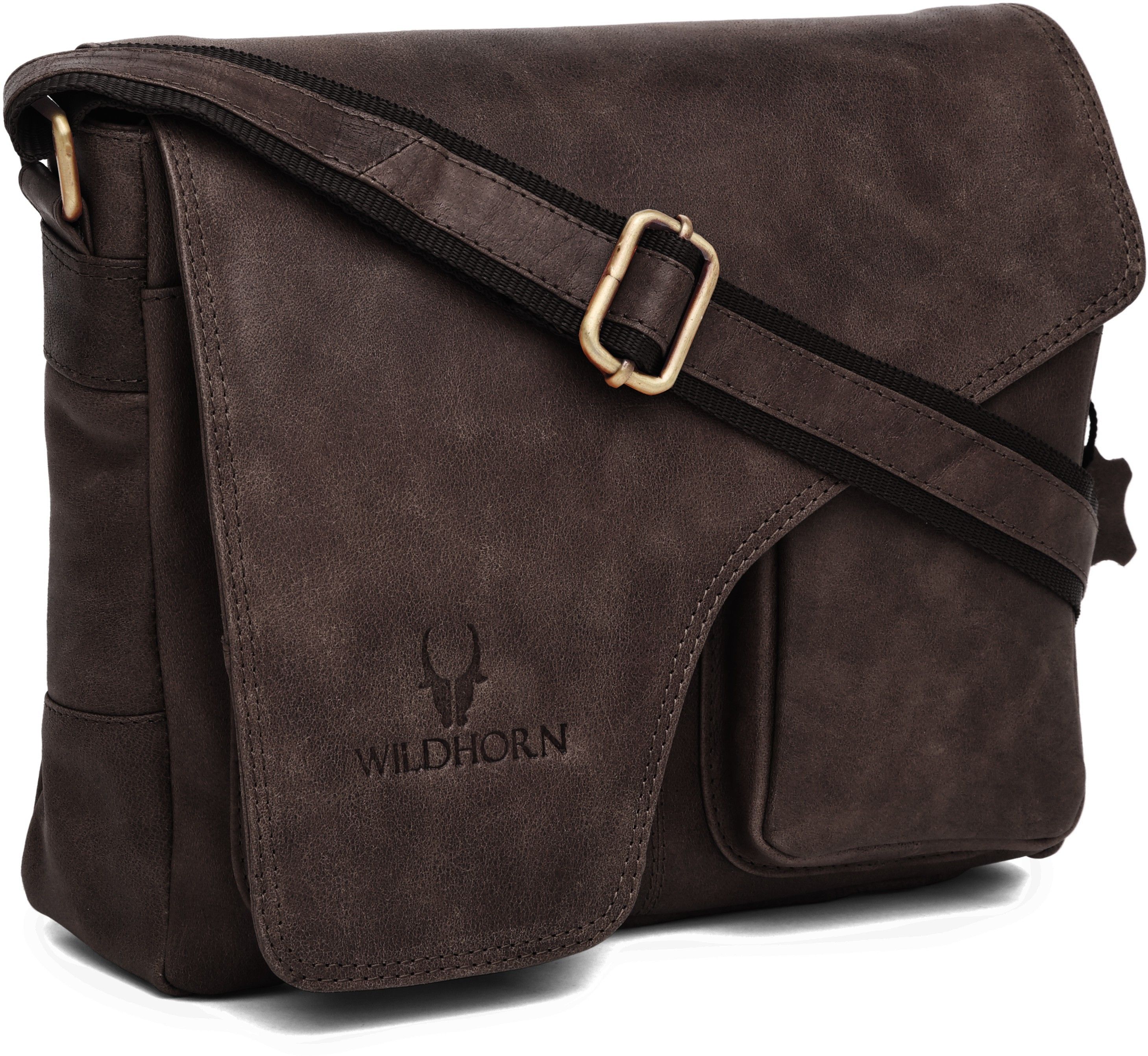 wildhorn Men Brown Messenger Bag-picture-17