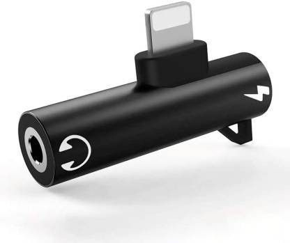SANNO WORLD Black Lightning to 3.5 mm Headphone Jack and Charging Adaptor and Splitter Compatible Phone Converter-image-18