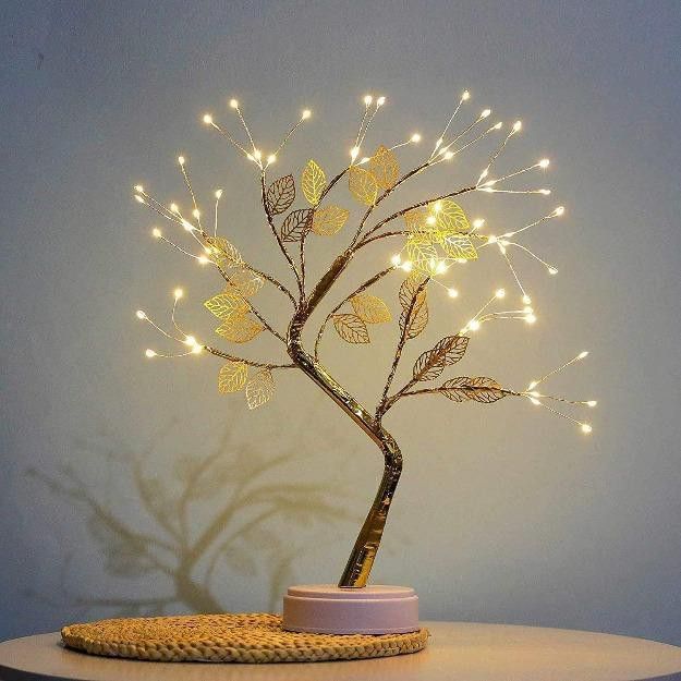 goodmarts Home and office Decor Shimmer Led Tree, Bonsai Tree with 72 LED Lights Table Lamp-picture-19