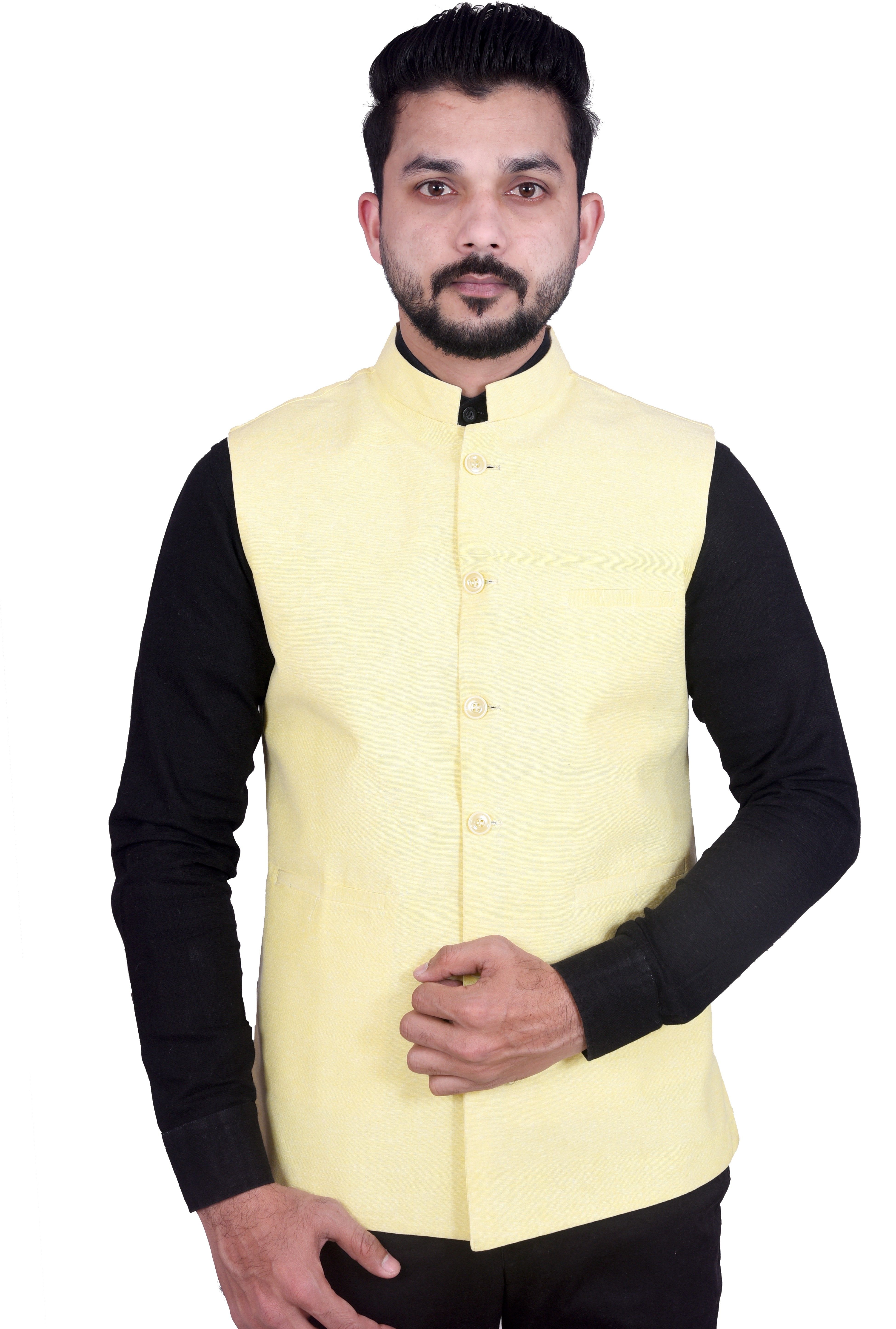 w s textile Solid Men Waistcoat-picture-27