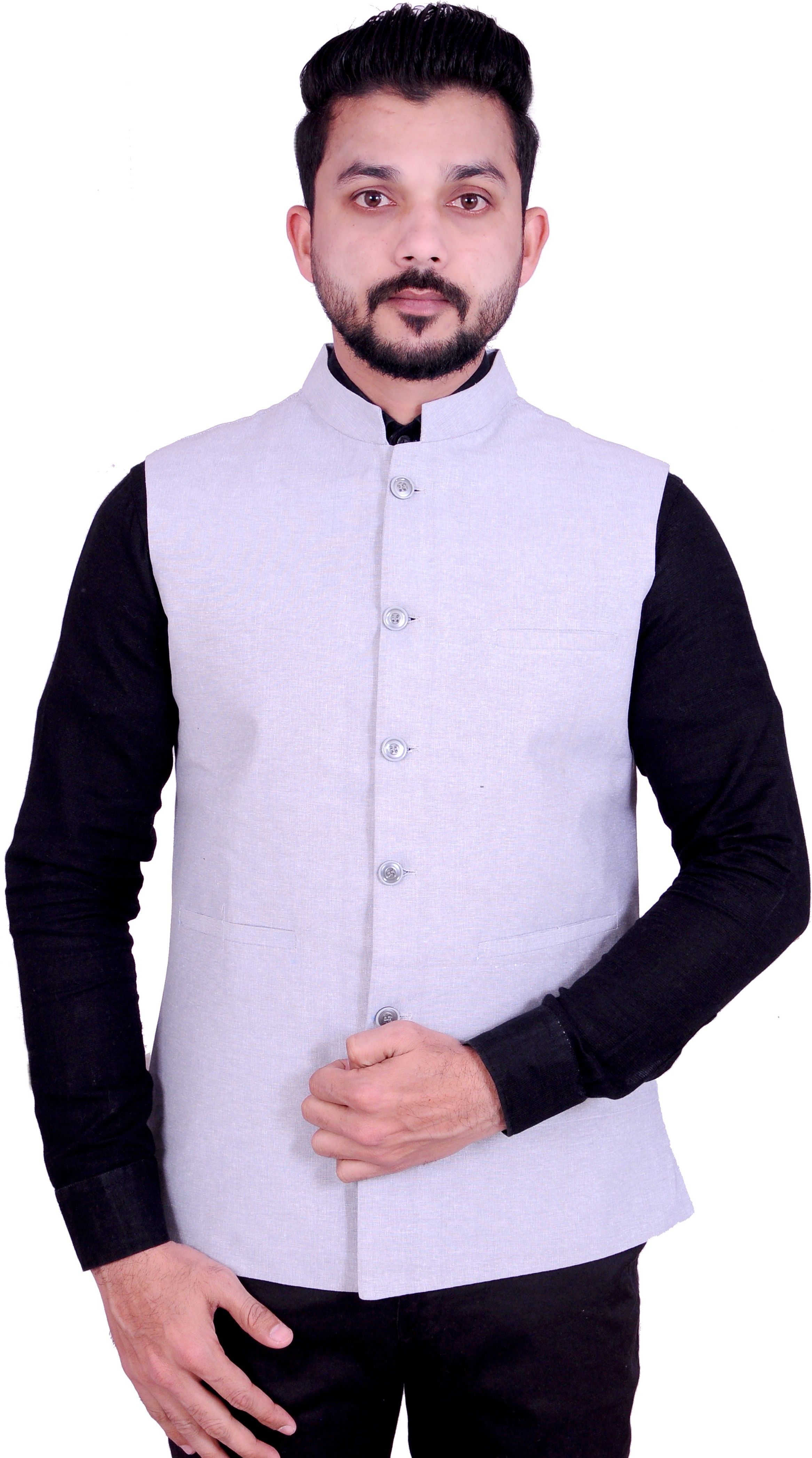 w s textile Solid Men Waistcoat-picture-22